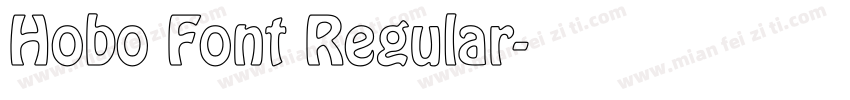 Hobo Font Regular字体转换